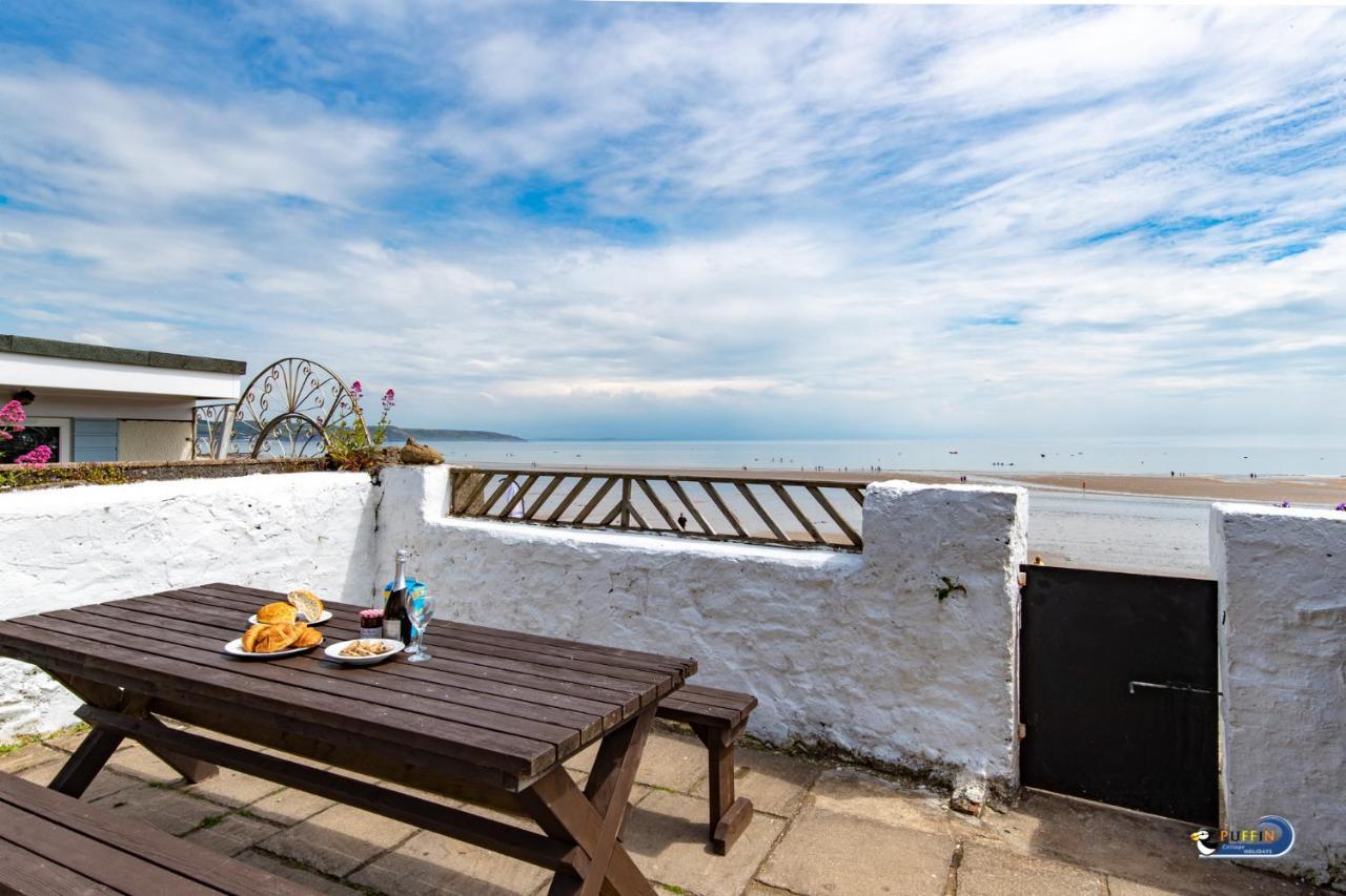 Kilmore - Beach Front House, Direct Beach Access, Spectacular Sea Views Saundersfoot Exterior foto